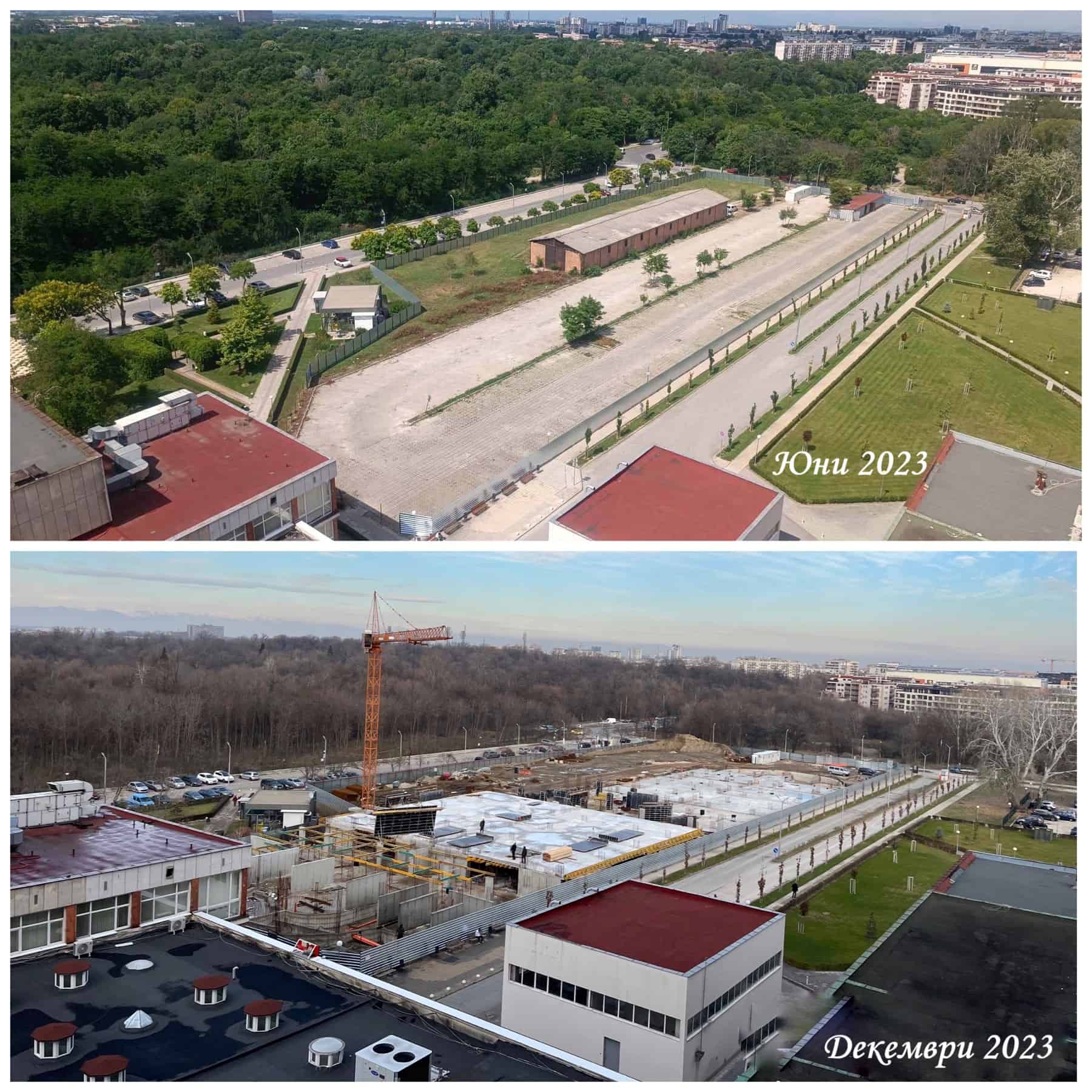 Инвестиционните проекти на УМБАЛ „Свети Георги“ напредват с бързи темпове 2 helikopterna ploshtadka